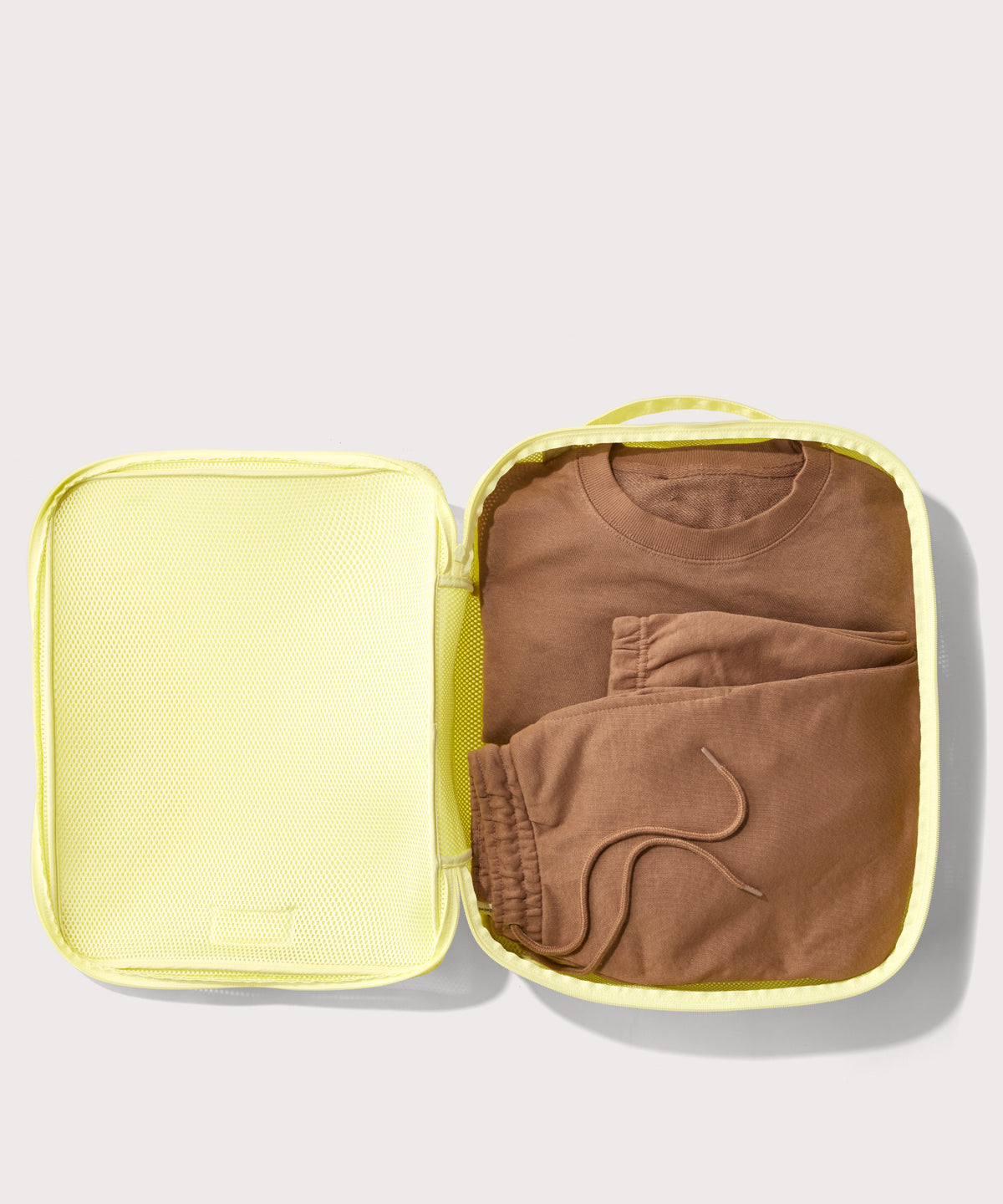 Roma Packing Cube in Citrine Air Mesh. Extra Large - Image 2