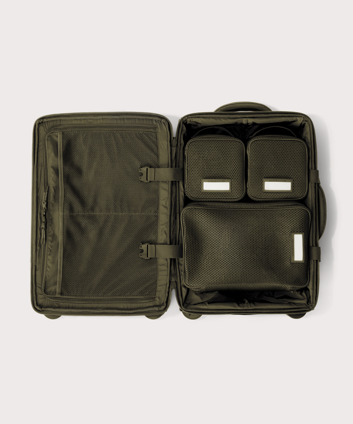Seattle Carry-On Luggage in Dark Moss. Smaller - 20.5 inch - Image 2