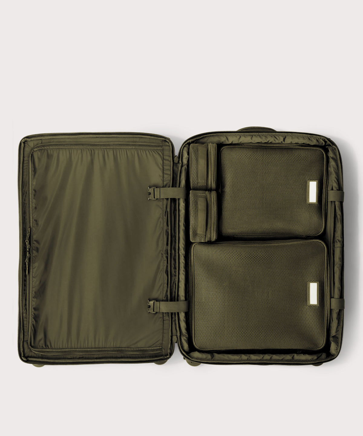 Roma Packing Cube in Dark Moss Air Mesh. Large - Image 4